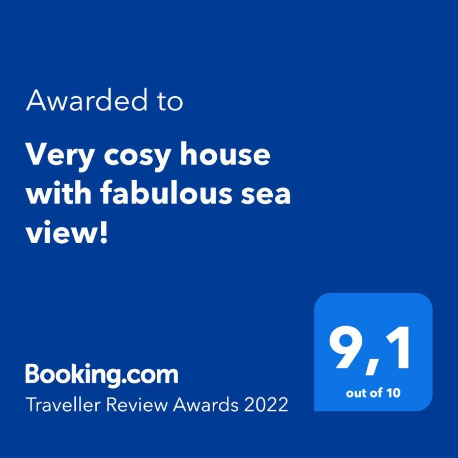Very Cosy House With Fabulous Sea View! Pietra Ligure Luaran gambar